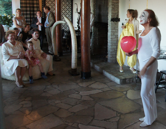 Pantomime für die Akademie Kronberg Pantomime für die Akademie Kronberg in Zusammenarbeit mit den Talentförderern