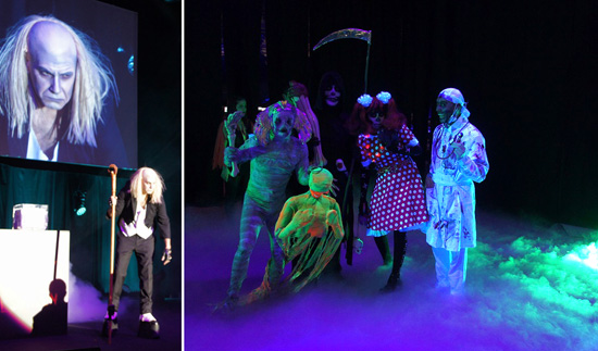 Animateure zur Halloween Party Animateure in Halloween Kostümen auf der TUI Halloween Party