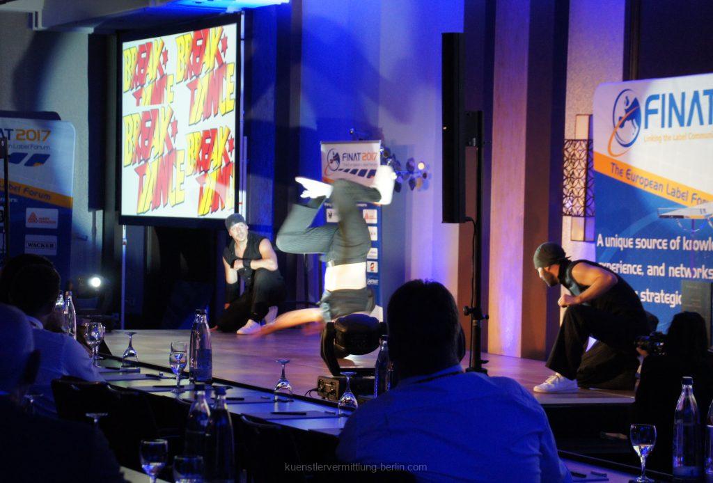 breakdance im Hilton Hotel berlin