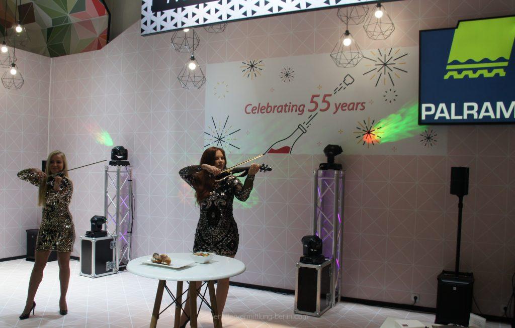 Elektronische Violinen Show