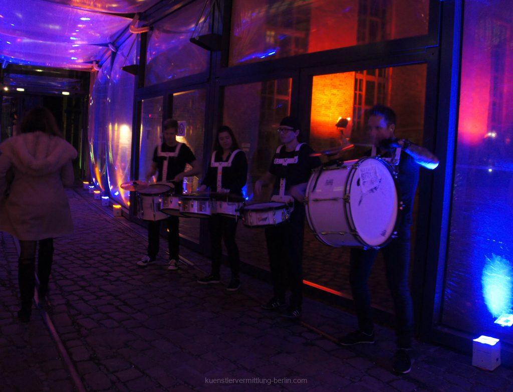 percussion animation unter den gästen