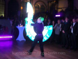 LED-Show mit Logopräsentation