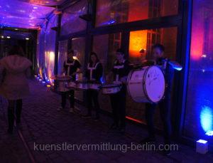 percussion animation unter den gästen