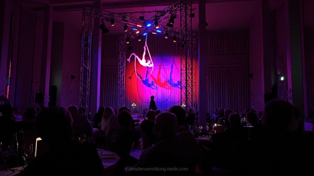 Vertikalseil-Aakrobatik