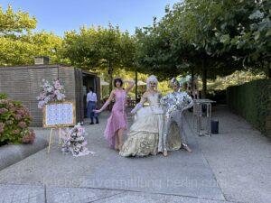 Animation-Bauchladen-Spiegel-Barock besondere Kostüme für Ihre besondere Einführung von Produkten