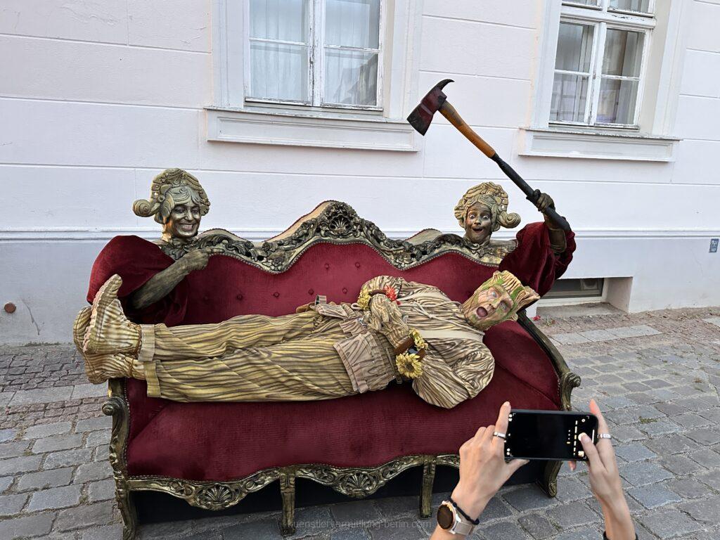 talking sofa interaction