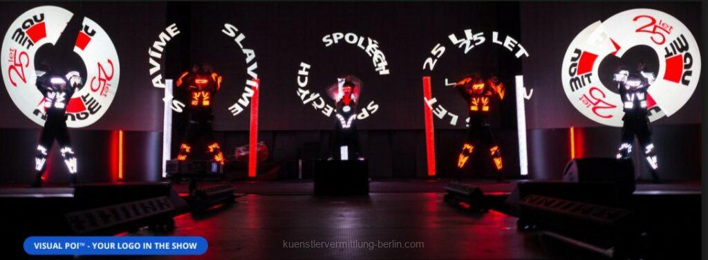 Video mapping LED show