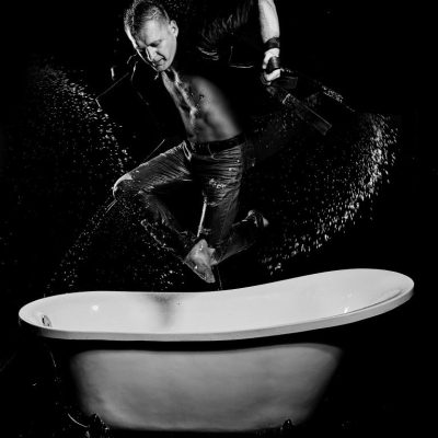 Badewannan-Akrobatik