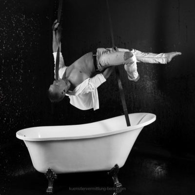 Luftakrobatik-Männer